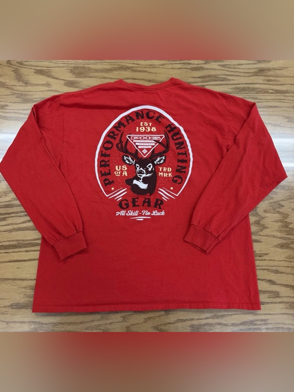 Performance Hunting Gear Long Sleeve Shirt - Red